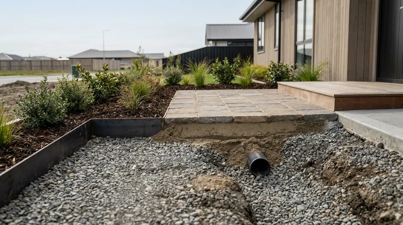 Landscaping compared with landscape construction