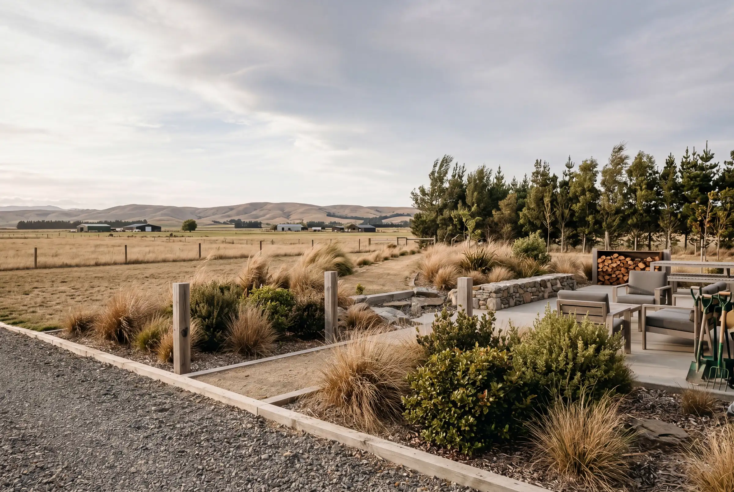A landscaped rural Canterbury lifestyle property